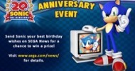 Sonic the Hedgehog Celebrates His 20th Anniversary!