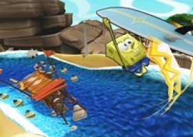 SpongeBob Surfaces for His Boarding Debut in SpongeBob’s Surf & Skate Roadtrip from THQ