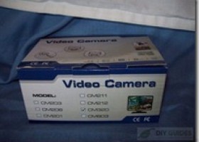 1/4" Sharp CCD 380 Line Color CCTV Mini Surveillance Camera @ DIY-Guides