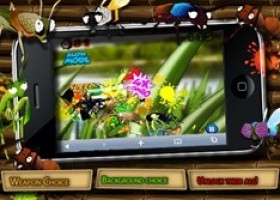 App Launch of NINJA BUGS Game for iPhone, to Compete with Fruit Ninja