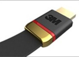 CES: 3M Unveils Flat, Foldable HDMI Cable for the Consumer Market at CES 2012