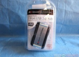 NewerTech 7 Port USB 2.0 Hub with 3.5 Amp Power Supply @ TestFreaks