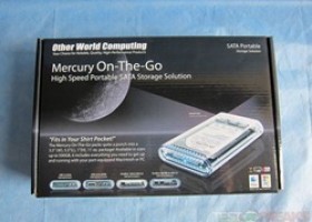 OWC Mercury On-The-Go FireWire 800 / USB 2.0 Portable Hard Drive Kit @ TestFreaks