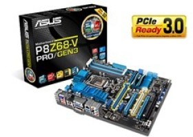 Asus P8Z68-V PRO/GEN3 Motherboard Gets BIOS Update