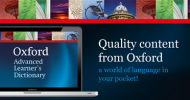 Oxford Advanced Learner’s Dictionary Now Launched for Mac OS X