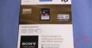 Sony 16GB Class 10 SDHC Memory Card Review @ DragonSteelMods
