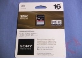 Sony 16GB Class 10 SDHC Memory Card Review @ DragonSteelMods
