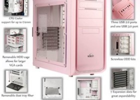 Enermax Announces Ostrog Pink Mid-Tower Chassis