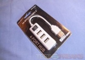HandGiftBox 4 Ports Power Strip Style Hi-Speed USB Hub Review @ TestFreaks