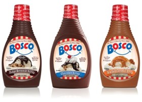 Bosco Syrup Introduces New Sea Salt Caramel and Fudge Brownie Flavors