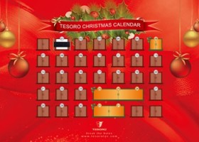 Tesoro Announces Christmas Calendar Global Giveaway