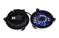 Thermaltake GOrb II laptop cooler is is built with an emphasis on efficient cable management, making the work or gaming area neat and tidy