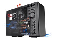 Thermaltake Urban T21 has a sophisticated and cutting-edge look