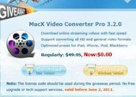 Giveaway: MacX Video Converter Pro