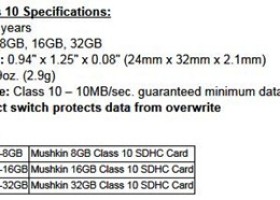 Mushkin Announces SD and microSD Cards