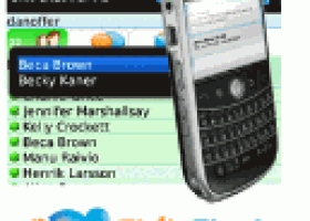 Facebook Chat Blackberry App