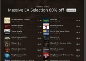 GOG EA Sale Going on Now