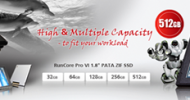 RunCore Offers 512GB 1.8" ZIF SSD for Notebook Upgrades RunCore Offers 512GB 1.8" ZIF SSD for Notebook Upgrades