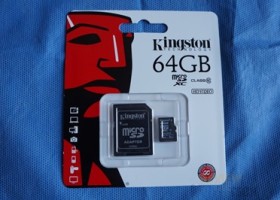 Kingston 64GB microSDXC Class 10 Memory Card Review