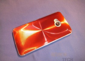 Red Aluminum Shine Cover for HTC One Review