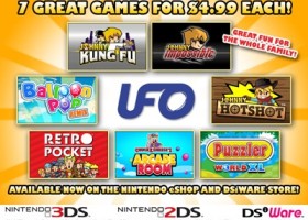 Seven Titles from UFO Interactive Available for Only $4.99 on Nintendo eShop and DSiWare