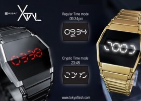 Tokyoflash Japan Launches Time in Alien Code Watch
