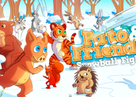 Free iOS / Android Game: Pato & Friends: Snowball Fight