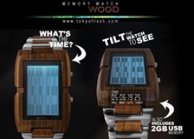 TokyoFlash Announces Special Edition Kisai Upload Wood Watch