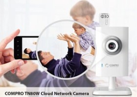 Compro Intros TN80W 720P HD Cloud IP Camera