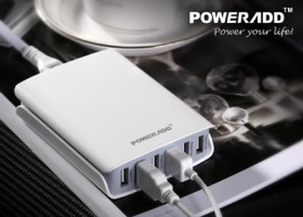 Poweradd Launches New 50Watt Desktop USB Charger