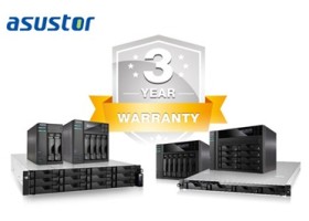 ASUSTOR Extends Product Warranty to 3 Years