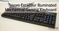 Tesoro Excalibur Illuminated Mechanical Gaming Keyboard Video Review @ 3dGameMan