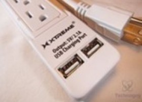 Surge Protector Power Strip with 2.1amp Dual USB Ports Review @ Technogog