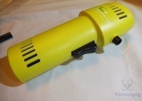 O2 Hurricane 220+ MPH Canless Air Industrial Yellow Rechargeable Duster Review @ Technogog