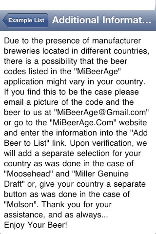 App beer date codes The Beer