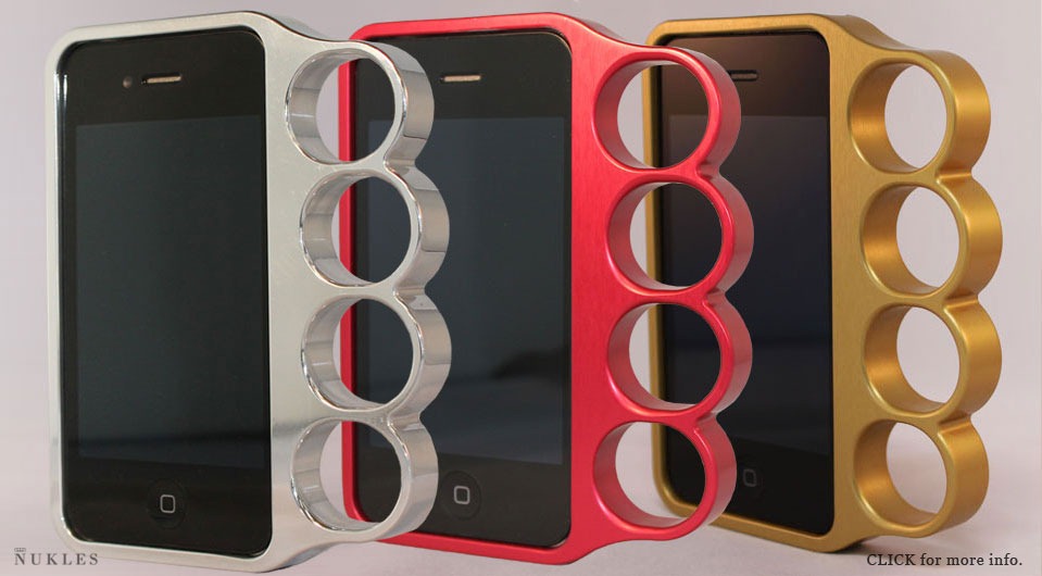 New Brass Knuckles iPhone Case Design.
