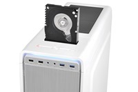 Thermaltake New Urban S31 Snow Edition provides top-mounted 2.5_or 3.5_HDD Docking Station