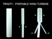 Skajaquoda Trinity Portable Wind Turbine