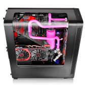 Thermaltake View27 Gull-Wing Window ATX Mid Tower Chassis _3