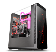 Thermaltake View27 with the enlarged window panel with wraparound design